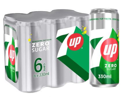 7up Zero Кен 6 х 330 мл