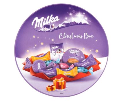 Коледна Кутия с Лакомства Milka 202 г