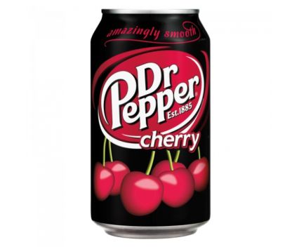 Газирана Напитка Dr Pepper Cherry Кен 330 мл