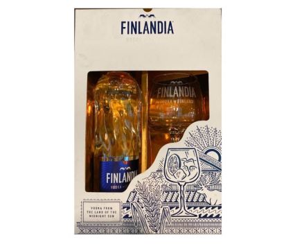 Водка Finlandia 700 мл + Чаша