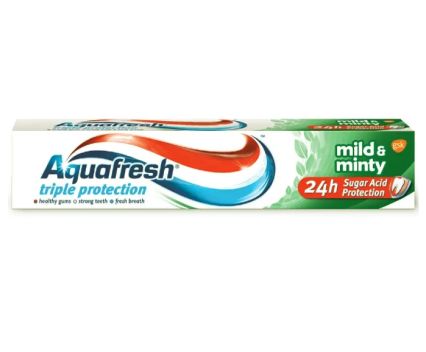 Паста за Зъби Aquafresh Triple Protection Mild & Minty 100 мл