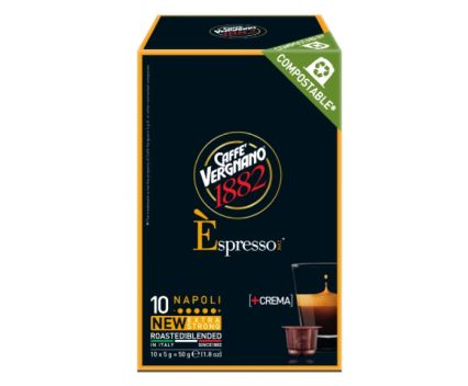 Кафе Капсули Caffe Vergnano Napoli Съвместими с Nespresso 10 бр