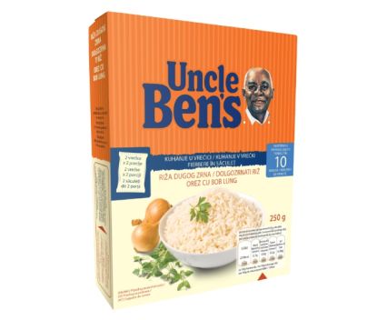 Дългозърнест Ориз на Порции Uncle Ben's 10 мин 250 г