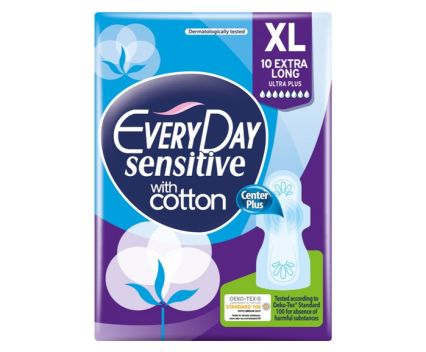 Дамски Превръзки EveryDay Sensitive Extra Long 10 бр