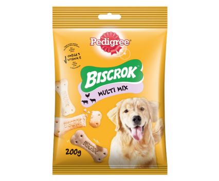 Кучешки Бисквити Pedigree Biscrok Multi Mix 200 г