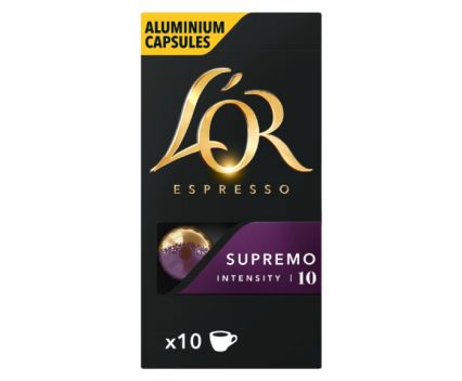 Кафе Капсули L'OR Espresso Supremo Съвместими с Nespresso 10 бр