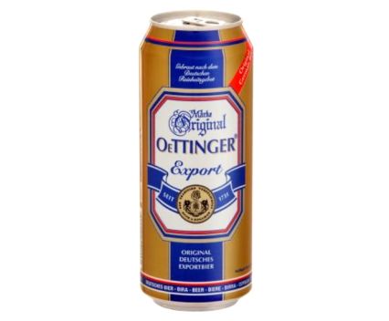 Бира Oettinger Export 5.4% Кен 500 мл