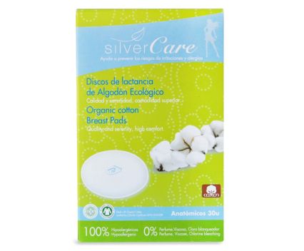 Органични Подплънки за Кърмачки Silver Care 30 бр