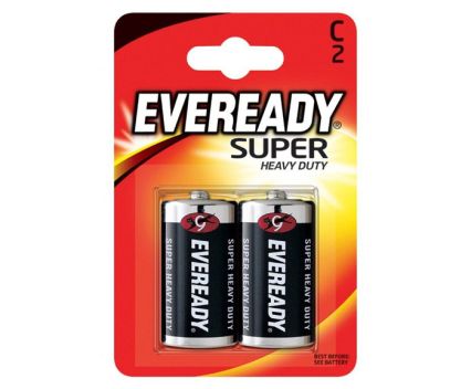 Батерии Цинкови Eveready SHD C 1.5V 2 бр