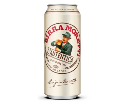 Бира Moretti L’Autentica 4.6% Кен 500 мл