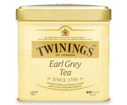 Черен Чай в Метална Кутия Earl Grey Twinings 100 г