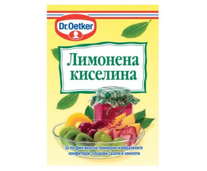 Лимонена Kиселина Dr. Oetker 8 г