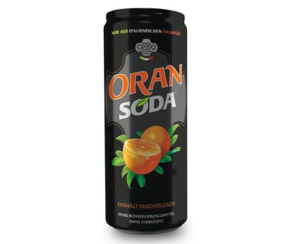 Газирана Напитка Crodo Oran Soda 330 мл