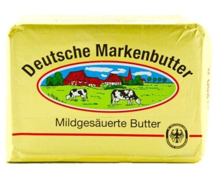 Краве Масло Deutsche Markenbutter Mildgesauerte Butter 250 г