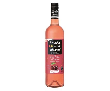 Плодово Вино Розе Череша Fruits and Wine 750 мл