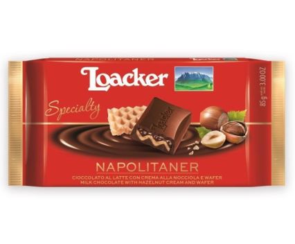 Млечен Шоколад Loacker Napolitaner  85 г