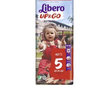 Бебешки Гащички Lіbеrо Uр&Gо (5) 10-14 кг 40 бр